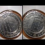 Mint Error Netherlands 1 gulden, 1996